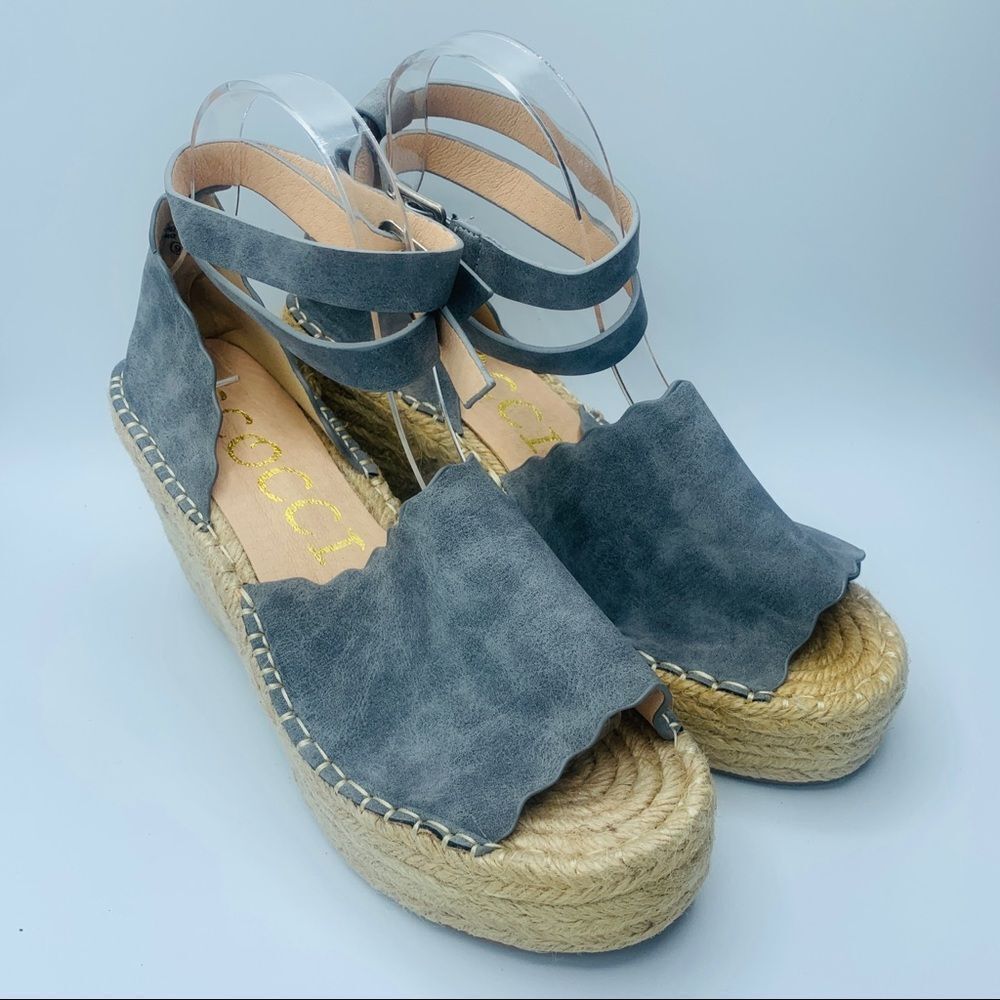 Ccocci Women’s Jade Espadrille Wedge Sandals